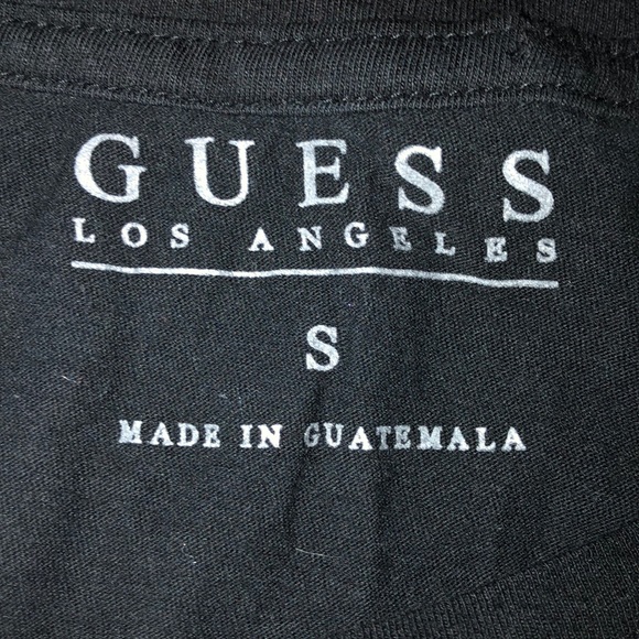 Guess Brand Drip T Shirt - Picture 3 of 4